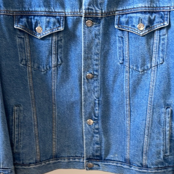 Men's Authentic Denim Jean Jacket J762, Size XL - Picture 6 of 11